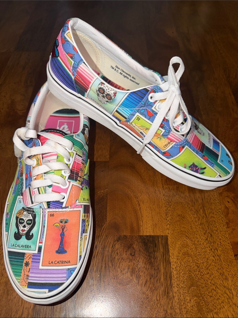 Vans Multicolor Day of the Dead Lotería Canvas Sneakers - Picture 2 of 14